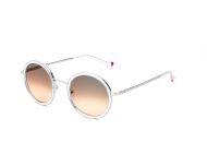 Etnia Barcelona Miramar Transparent & Pink Brown Shaded Lenses