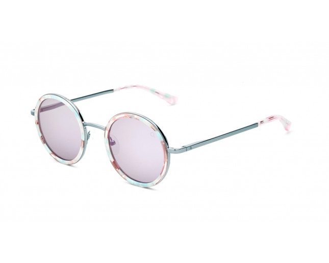 Etnia Barcelona Miramar Pink & Blue Sky Mirror Pink Lenses