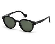 Moncler ML0012 Shinny Black Grey Smoke