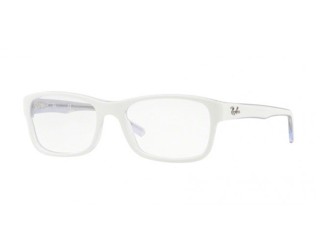 Ray-Ban RX5268 Top White On Transparent