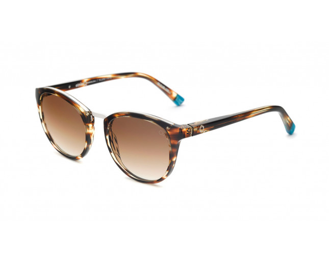 Etnia Barcelona Tellers Havana Turquoise Mineral Photochromic Brown Shaded Lenses