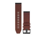 Garmin Bracelet Fénix 5X QuickFit Silicone Cuir Marron