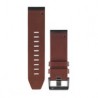 Garmin Bracelet Fénix 5X QuickFit Silicone Cuir Marron