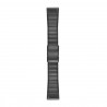 Garmin Bracelet Fénix 5X QuickFit Acier Inoxydable Gris