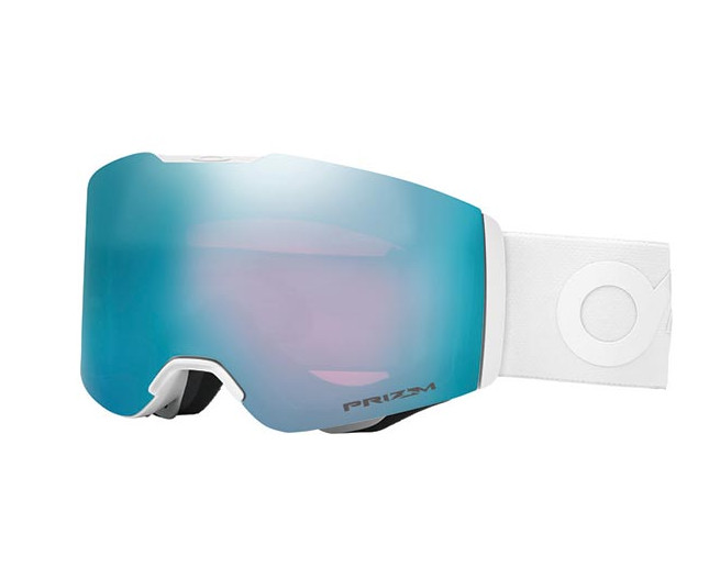 Oakley Fall Line Factory Pilot whiteout Prizm saphire iridium OO7085 14 ICE Masques de Ski IceOptic