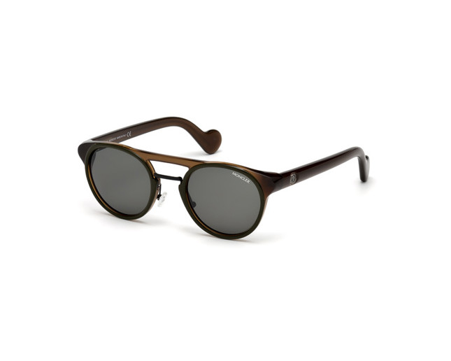 Moncler ML0019 Dark Green Grey Lenses