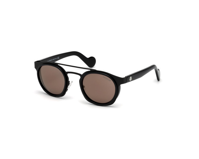 Moncler ML0022 Shinny Black Roviex Mirror Lenses