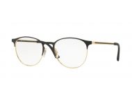 Ray-Ban RX6375 Gold Top In Black