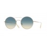 Oliver Peoples Nickol Brushed Gold Bone Sunrise Gradient