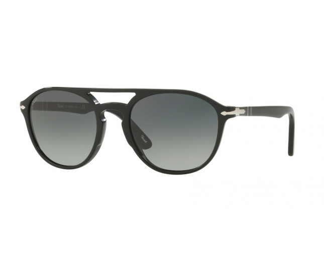 Persol 3170S Black Light Grey Gradient Dark Grey