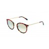 Etnia Barcelona Tellers Black Corail Mineral  Brown Shaded Lenses