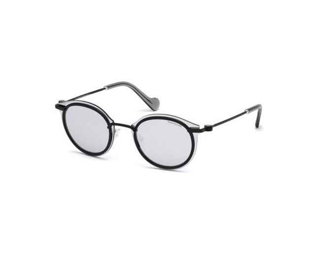 Moncler ML0018 Nouir Opaque Gris Miroité