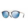 Oliver Peoples Remick Beige Silk Gradient Grey Lens