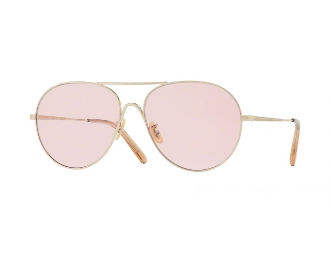 Oliver Peoples Rockmore Soft Gold Pink Wash Lenses