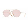 Oliver Peoples Rockmore Soft Gold Pink Wash Lenses