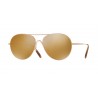 Oliver Peoples Rockmore Soft Rose Gold Pink Amber Goldtone