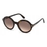 Tom Ford Nicolette 2.0 Shiny Tortoise Brown Smoke