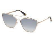 Tom Ford 0563 Pink Gold Grey Mirror