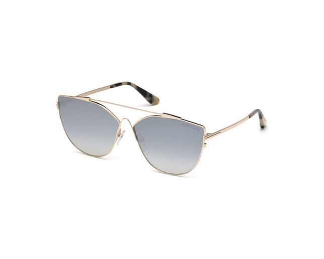 Tom Ford 0563 Pink Gold Grey Mirror