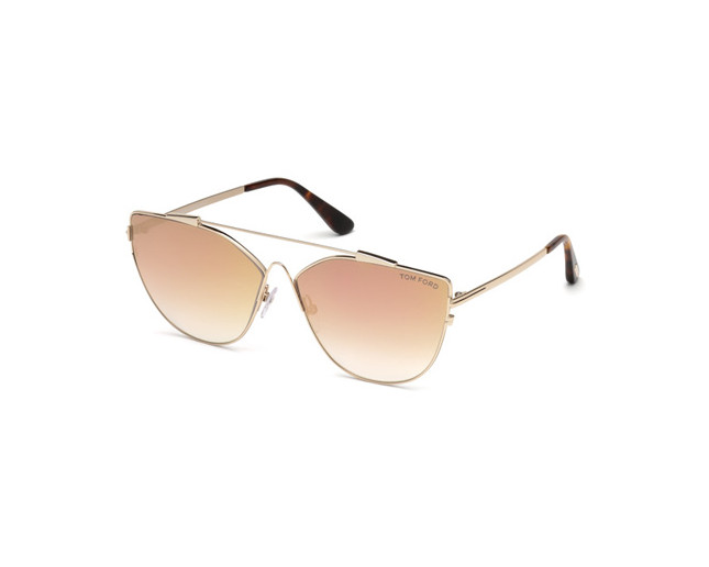 Tom Ford 0563  Gold Brown Mirror