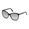 Tom Ford 0568 Shiny Black Grey Mirror