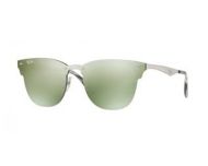 Ray Ban RB3576N Brusched silver-Dark green mirror silver