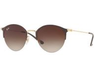 Ray Ban RB3576N Brusched Gold-Dark green