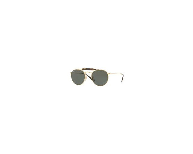Ray Ban RB3747 Arista Crystal green RB3747 001 50 Sunglasses IceOptic