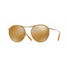 Oliver Peoples MP-3 30TH Antique Gold Amber Goldtone