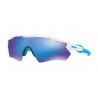 Oakley Radar EV XS Path Polished white- Saphire iridium