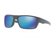 Oakley Drop Point Matte dark grey-Prizm saphire plarized