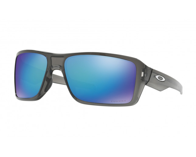 Oakley Double Edge Grey smoke-Prizm saphire polarized