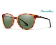 Smith Cheetah Matte honey Tortoise/black-Chromapop gray green polarisé