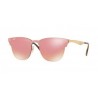 Ray Ban RB3576N Brushed gold-Pink mirror pink