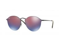 Ray Ban RB3574N Demiglos black-Dark violet mirror blue