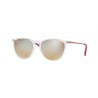 Ray-Ban RJ9060S Transparent Brown Gradient Dark Brown Silver