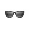 Maui Jim Tail Slide Matte Grey Neutral Grey