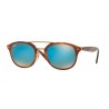 Ray-Ban RB2183 Top Havana Brown Yellow Brown Gradient Brown Mirror