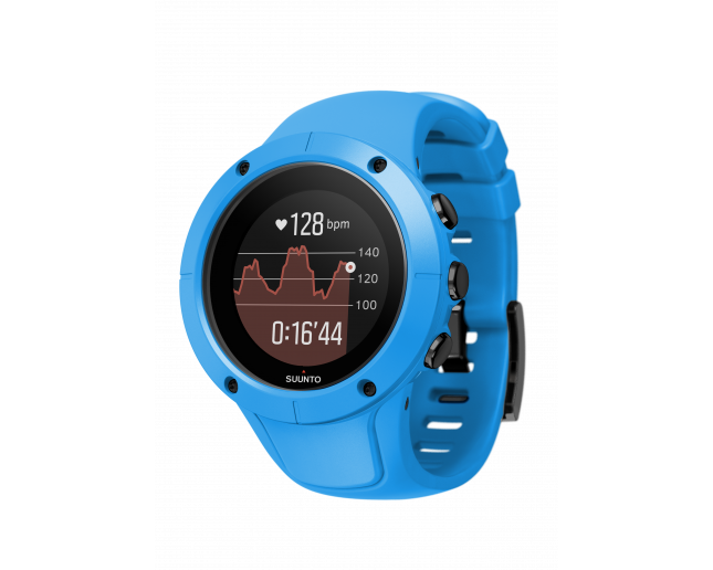 suunto spartan trainer wrist hr blue