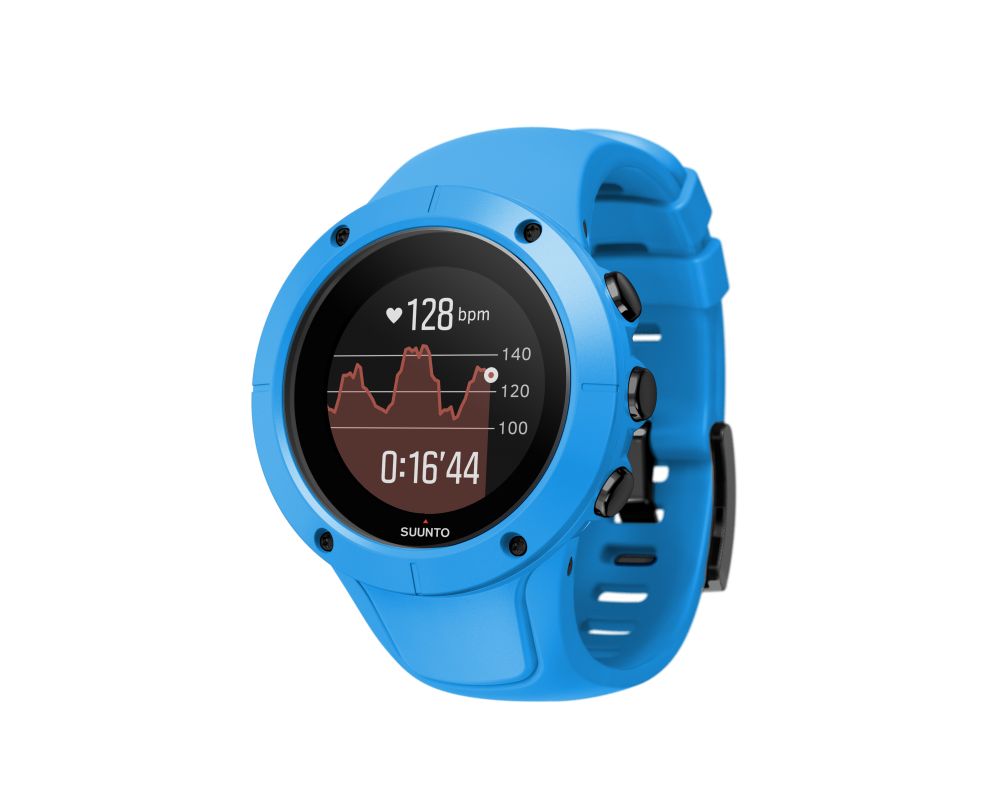 spartan trainer wrist hr blue