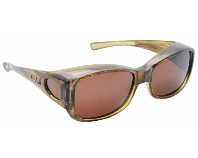 Clari Carina Tortoise Brown Polarized