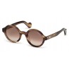 Moncler ML0041 Pink Tortoie Mirror Brown