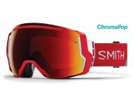 Smith I/O 7 Fire Split 2 écrans ChromaPop Sun Red Mirror & ChromaPop Storm Rose Flash
