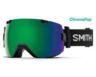 Smith I/OX Black Split 2 écrans ChromaPop Sun Green Mirror & ChromaPop Storm Rose Flash