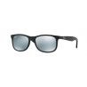 Ray Ban 9062S Matte Black on Black Silver Mirror Cooper