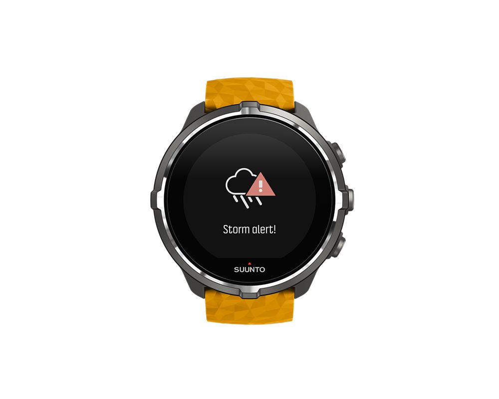 suunto spartan sport wrist hr baro amber ss050000000