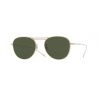 Oliver Peoples Cade Brushed Soft Gold Green