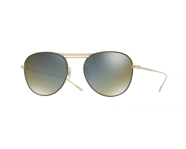 Oliver Peoples Cade Brushed Gold DTBK graphite Glod M 