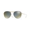 Oliver Peoples Cade Brushed Soft Gold Green