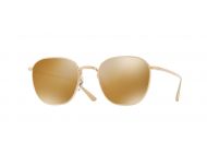 Oliver Peoples Board Meeting 2 Brushed Gold Gold Mirror